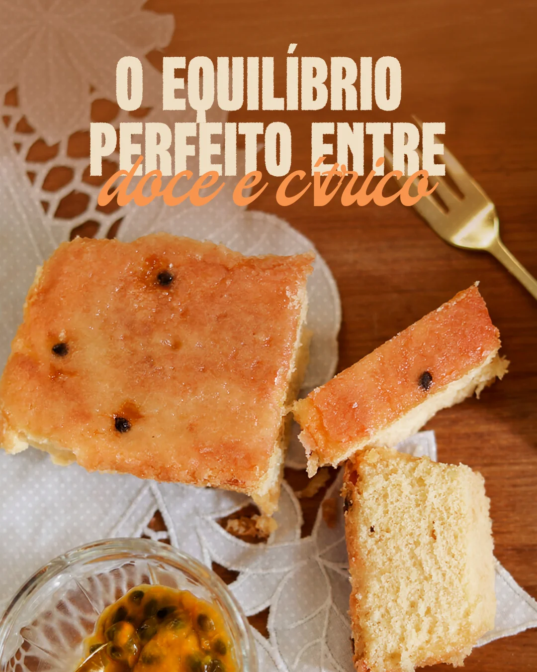Doce e cítrico